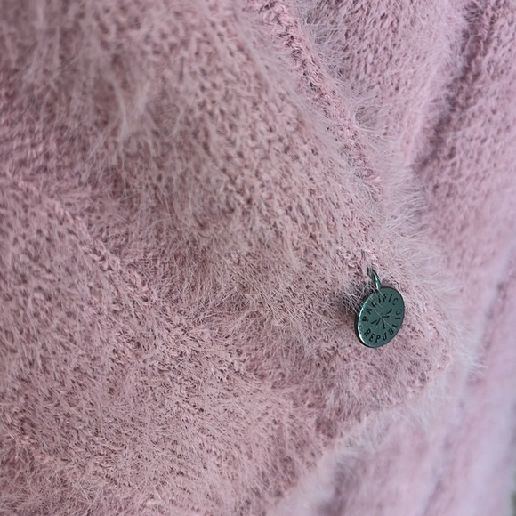 Pacific Republic Pull Bear Cropped Oversized Cardigan New With Tag Size L - Picture 7 of 11